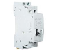 DEWIN Relais d'impulsion électronique, 16A AC230V DC110V, Double Tension, Contrôle Automatique, Montage sur Rail DIN, Alliage d'Argent, Normalement Ouvert