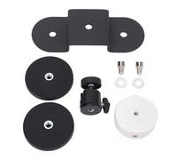 DEWIN Support de Montage de Barre de Lumière LED Magnétique Support Magnétique Mini Dish Strong Adsorption Dish Antenne Mountting Bracket pour Voiture RV Boat