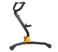DeWin Support Pied Saxophone Pliable, Alto Pied pour Saxophone Support Pliable de Saxophone Support Réglable Pliable en Métal pour Saxophone Alto Ténor