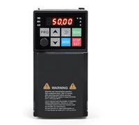 DEWIN Variateur de Fréquence 1,5 KW, VFD Convertisseur de Fréquence Contrôleur de Vitesse du Moteur Entrée Monophasée Sortie Triphasée