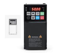 DEWIN Variateur de fréquence 220 V 1,5 KW Entrée 1 Phase Sortie 3 Phases VFD Convertisseur de fréquence Convertisseur de Vitesse