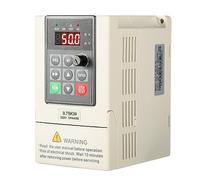 DeWin Variateur de Fréquence, Contrôleur de Vitesse VFD Entrée Monophasée Sortie Triphasée Convertisseur de Fréquence VFD Convertisseur de Vitesse du Moteur 0,75kW 220V