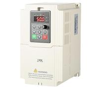 DeWin Variateur de Fréquence, Convertisseur de Fréquence VFD Triphasée Entrée Sortie Variateur de Vitesse VFD pour Contrôle de la Vitesse du Moteur 7,5kW 380V