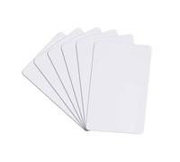 DewinLVD Carte RFID NFC 200pcs, UID IC Carte RFID Programmable 13.56MHz Cartes plastiques vierges PVC 1K RFID Card Interchangeable pour Système de sécurité de contrôle d'accès(Carte UID M1)
