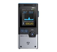 DewinLVD GC-03 - Détecteur de rayonnement électromagnétique multifonction 3 en 1 - Compteur Geiger - Écran couleur de 2,4" - Noir