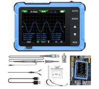 DewinLVD Oscilloscope, Oscilloscope Portable Générateur de Signaux DDS DSO510 Oscilloscope Numérique 2,8 Pouces TFT Bande Passante de 10 MHz Fréquence D'échantillonnage de 48 MS/s
