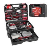 DEWINNER Boîte à Outils Complete 325 Pièces, Caisse a Outils avec Boîte, Portable Outils avec Boîte Résistante à Tiroirs, Outil Multifonction Parfait pour Réparation Dommestique ou de Travail