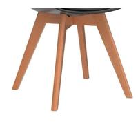 DEWINNER Chaise de Salle à Manger Pieds en Bois, Compatible avec Les chaises YUJINXIANG