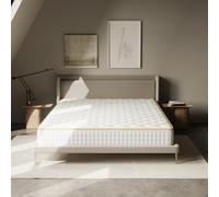 DEWINNER Matelas 140x190 cm, Matelas en Mousse à Mémoire de Forme Haute Densité,Fermeté Moyenne,Épaisseur 18cm,Hypoallergénique,Sommeil Isolé,7 Zones,Réversible à Deux Faces Utilisables
