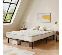 DEWINNER Matelas 160x200 cm, Matelas en Mousse à Mémoire de Forme Haute Densité,Fermeté Moyenne,Épaisseur 18cm,Hypoallergénique,Sommeil Isolé,7 Zones,Réversible à Deux Faces Utilisables