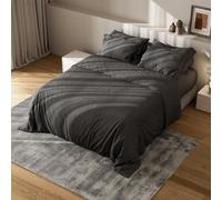 DEWINNER Matelas 160x200cm,Ensemble Complet Pour le Lit,Matelas 2 Personne (épaisseur 16cm)+Couette en tissu respirable+Drap+Housse d'oreiller,Adapté appartements studiotels/hôtels/ménages(160x200x16)