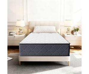 DEWINNER Matelas 90x190 - 25CM | Mousse à Mémoire de Forme Haute Densité | Matelas 1 Personne Confort | Accueil Moelleux et Soutien Équilibré | Respirant, Anti-acariens | pour de Douces Nuits