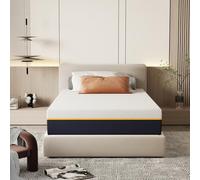 DEWINNER Matelas 90x190 cm, Épaisseur 21 cm, Mousse A Mémoire + Mousse de Charbon de Bambou, Soutien Haute Resilience, Respirant, Hypoallergénique, avec Housse Amovible et Lavable