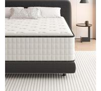 DEWINNER Matelas 90x190 | Epaisseur 25CM | Matelas 1 Personne | Fermeté Moyenne |Mousse Haute Densité Respirante | Réversible à Deux Faces | 7 Zones | Certifié Oeko-TEX | Sommeil Confortable