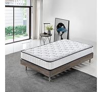 DEWINNER Matelas en Mousse 22 cm et Mousse A Mémoire Matelas,Parfait Soutien Haute Resilience Ultra Respirante,Matelas réversible à Deux Faces entièrement utilisables (90x200x22)