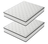 DEWINNER Matelas Lot 2 140x190x16 | Matelas en Mousse à Mémoire de Forme