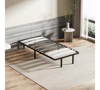 DEWINNER - Sommier 90x190 cm | Sommier à Lattes pour Adulte | Stabilité Optimale | Ergonomique | 6 Pieds Durable | Lattes Larges 150mm | Montage Simple et Rapide