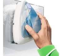 Dewireaey Balai d'essuie-glace magnétique, brosse de nettoyage double face pour vitres ménagères, outil de nettoyage avec plusieurs éponges de rechange pour hôtel, lieu de travail, maison, école