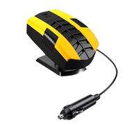 Dewireaey Chauffage d'Appoint Portable pour Voiture - Défroster Auto - Défroster 12V Rotation 360° Chauffage Rapide pour Pare-Brise Automobile Camion Camping-Car