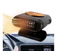 Dewireaey Chauffage Voiture - Chauffage Automobile Avec Rotation À 360 Degrés Fonctionnant Sur 12V Et 24V - Pièces de Rechange Automobiles pour Défroissement du Pare-Brise des Camions et Véhicules