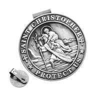 Dewireaey Clip De Pare-Soleil Voiture,Décoration Intérieure Automobile avec Message Inspirant - Attache De Pare-Soleil Ange - pour Automobile Remorque Camping-Car Camion Berline Pick-up Père Copain