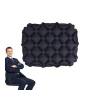 Dewireaey Coussin De Siège Gonflable pour Les Voyages Aériens,Coussin De Siège Gonflable - léger à Coussin d'air, de Chaise de Travail Anti-humidité, pour siège de Stade, Camping en Plein
