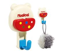 Dewireaey Crochets à Ventouses, Support De Cintre Amovible Et Réutilisable, Crochets Pour Serviettes De Salle De Bain, Pour La Salle De Bain, La Cuisine, Les Serviettes, Les Sacs, Le Manteau,