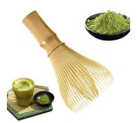 Dewireaey Fouet à thé matcha, fouet à brosse à matcha | Fouet à de qualité alimentaire - en poudre de thé vert, Chasen pour préparer et remuer le, fouet à vert Matcha Chasen