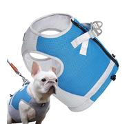 Dewireaey Harnais de Refroidissement pour Chien - Gilet en Tissu rafraîchissant à 3 Couches pour Chiens,Bandes réfléchissantes Harnais Confortable pour la sécurité, Gilets pour Chiots avec Boucle