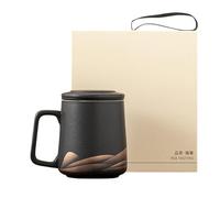 Dewireaey Mug Avec Infuseur À Thé,36 outeille Avec Doublure En Acier Inoxydable | Bouteille À Thé Avec Infuseur,Pour Les Hommes Les Femmes Les Amateurs La Maison Le Lieu De Travail Les Bureaux Le