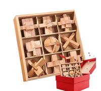 Dewireaey Puzzles en Bois - Jouet Éducatif À Assembler,Puzzles en Bois pour,pour garçons et Filles, école, Voyage adeau de Chaussette, Road Trip, Anniversaire des