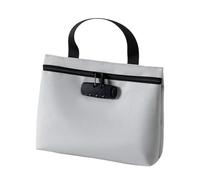 Dewireaey Sac Bancaire Avec Serrure | Pochette Organisatrice À Grande Capacité Et Fermeture Éclair Verrouillable | Étui De Rangement Pour Voyage,Pour Objets De Valeur Documents Billets Carnets De