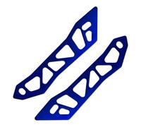 Dewireaey Support de fixation pour pare-brise moto - Support De Fixation En D Aluminium Pour Moto - Accessoires Antidérapants à Démontage Rapide pour Motards d'Aventure et Tourisme