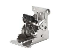 Dewireaey Supports d'étagère pliants, rallonges de pieds de table - Attelle pliante à angle droit avec vis,Supports de pieds de Table pliants, charnière autobloquante pour Table d'extension, pied de