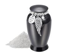 Dewireaey Urne pour chats, récipient de rangement en métal de 7, 0 cm | Mini urne - Pour chats, animaux et chiots à l'enterrement, comme souvenir et pour la décoration de la maison