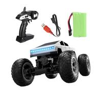 Dewireaey Voitures Télécommandées | 2.4 GHz Modèle De Véhicule RC avec Lumières LED,Jouet Voiture Télécommandée avec Rotation à 360 Degrés | pour 6 Ans et Plus Garçons Filles Cadeau Anniversaire Noël
