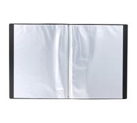 Dewocke Chemises pour Partitions Noir, Classeur de Musique A4 en Plastique 30 Pages/60 Pochettes, Dossier de Rangement pour Partitions de Musique, Dossier de Partitions pour Violon Piano Musiciens