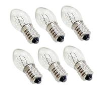 DEWU 6 E14 LED Candle Bulb, 10W Small Edison Screw Candle Light, 90, 2700K Soft White, -40-180? 220-240V, Non-Dimmable Lamp Bulb, Aromatherapy Bulb