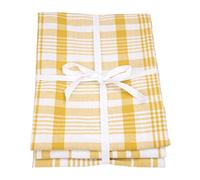 Dexam Love Colour Lot de 3 torchons Ocre Taille XL