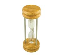 Dexam Sablier en Bois et Chrome Transparent