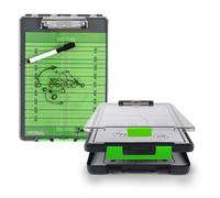 Dexas 5717-802 Clearview Clipcase Porte-bloc en acier, vert, 34 x 24 cm