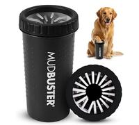 Dexas MudBuster PW72025-22WP Nettoyeur de pattes de chien portable Noir mat Taille L