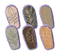 Dexcom G6 Lot de 6 autocollants « feuilles » pour capteurs Diasticker®