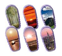 Dexcom G6 Lot de 6 autocollants « Nature » pour capteurs Diasticker®