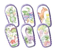 Dexcom Lot de 6 autocollants G6 « Dino-Tastic » pour capteurs Diasticker®