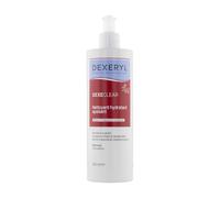 DEXECLEAR by DEXERYL - Nettoyant Hydratant Apaisant Visage & Corps - 400 ml | Compense les Effets Dessechants des Traitements Anti-Acné - Non Comédogène - Sans parfum - Peau Grasse à Tendance Acnéique