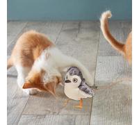d'exercice interactifs pour chat, pour chaton à gazouillis automatique | pour chats Jouet d'oiseau à battement pour chat, interactif pour chatons d'inté