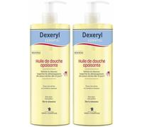 Dexeryl Huile de douche apaisante De Bain 2x500 ml
