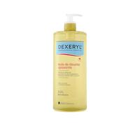 DEXERYL - Huile de Douche Apaisante - Nettoie & Relipide la Peau - 1 L | Dès la Naissance - Préserve la Barrière Cutanée - Peaux Très Sèches ou à Tendance Atopique - Sans Savon, Sans Parfum