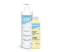 Dexeryl Pack Crème Émolliente 500ml + Huile Nettoyante 200ml
